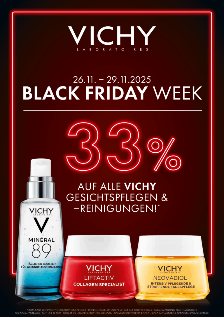 Black Week Angebot -33% Vichy-Kosmetik