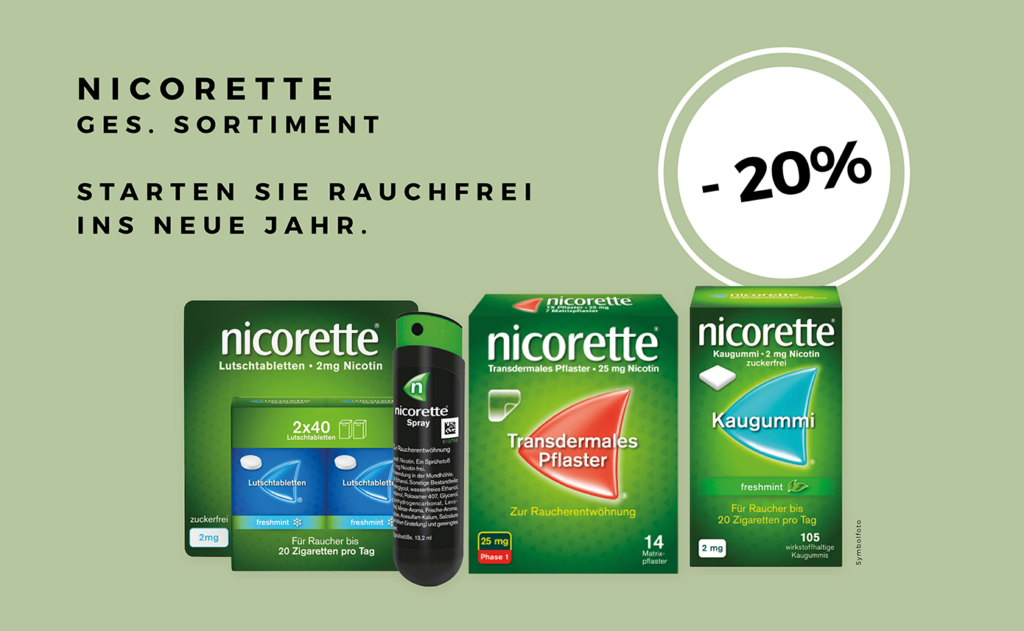 Banner Nicorette Aktion