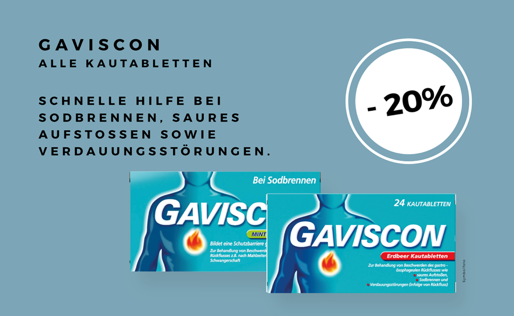 Banner Gaviscon Aktion