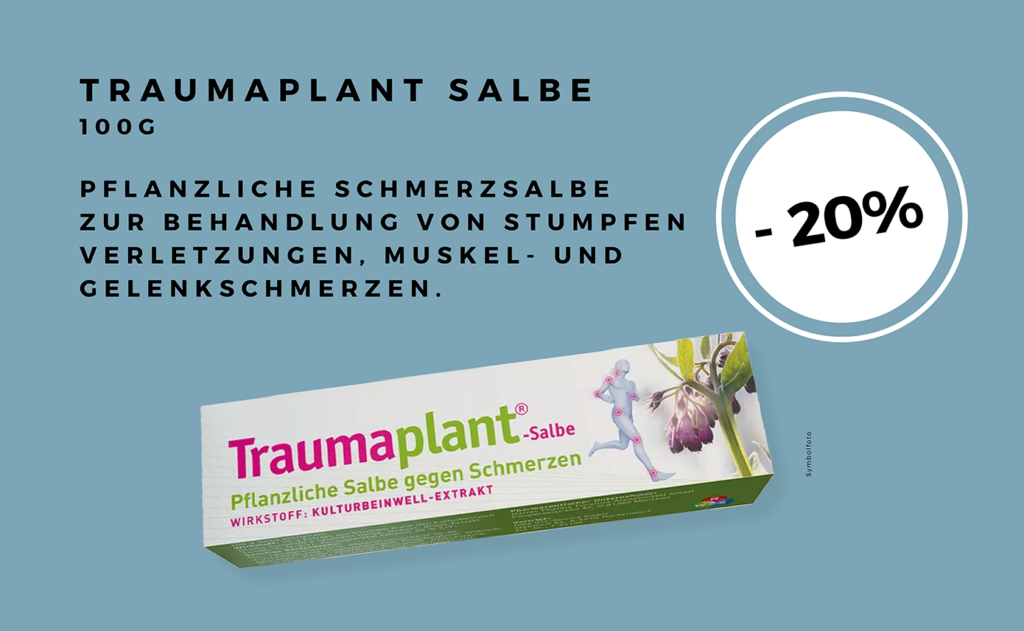 Banner Traumaplant Salbe Aktion