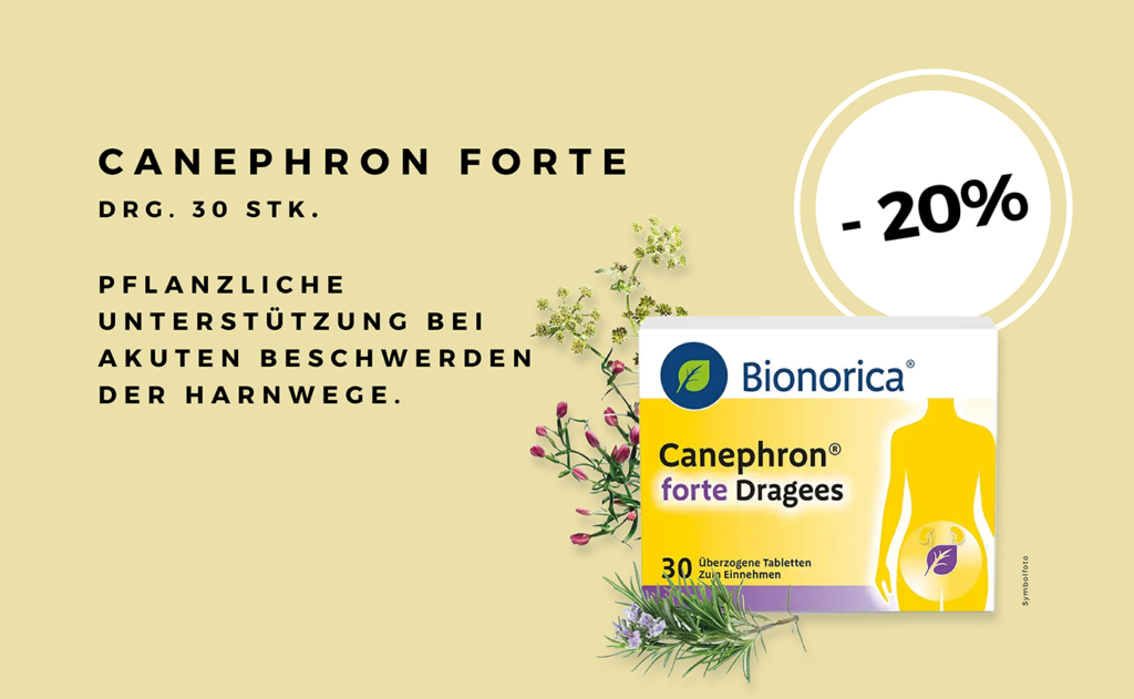 Banner Canephron forte Aktion