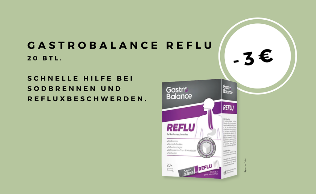 Banner GastroBalance Reflu Aktion